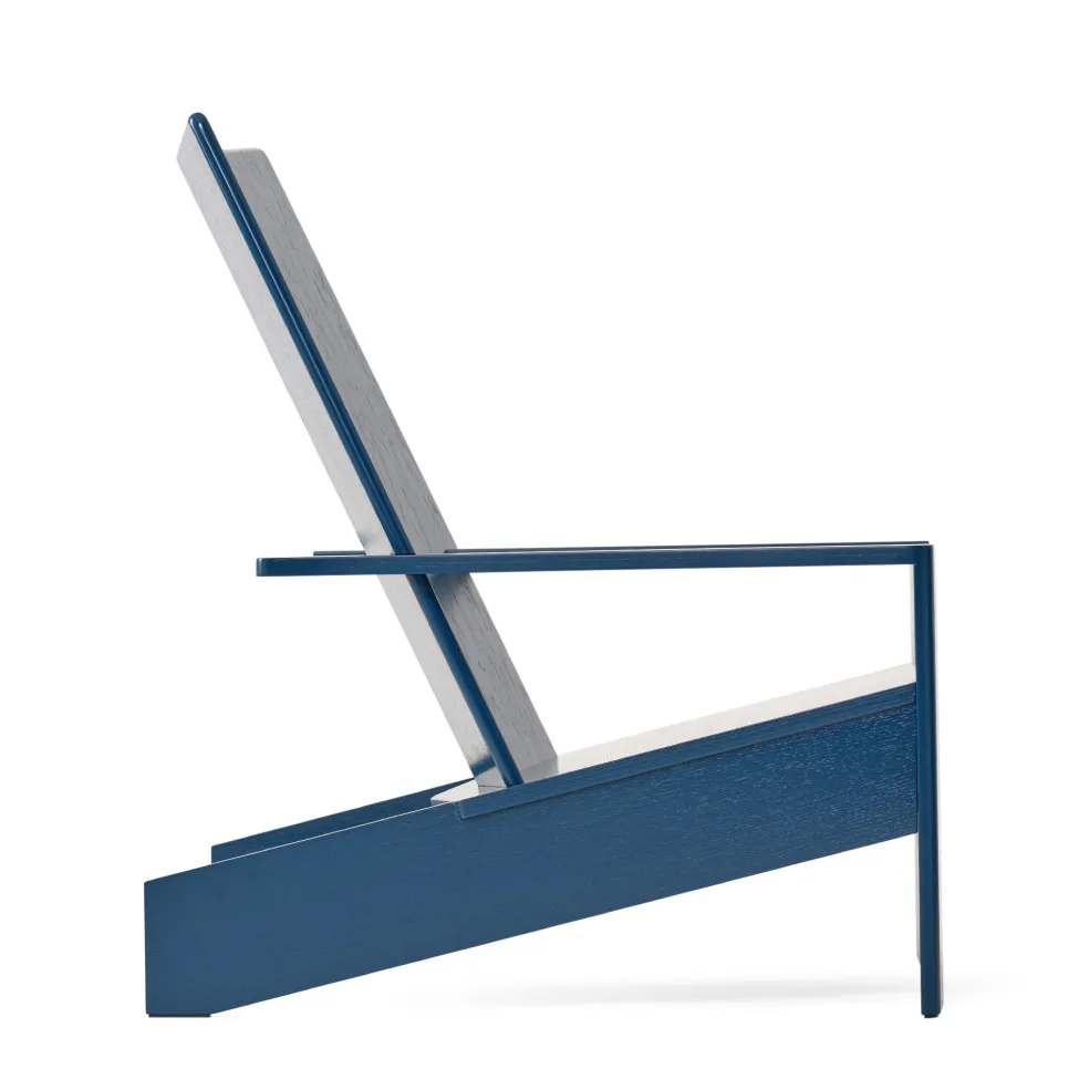Discount AD11 Outdoor Lounge Chair Blue In Stock | Outdoor Furniture