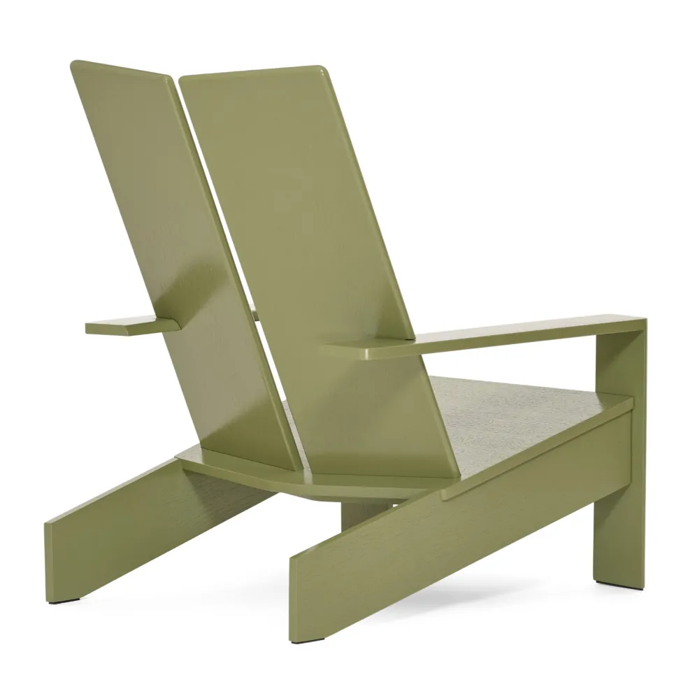 Clearance AD11 Outdoor Lounge Chair Green Outdoor Furniture | Chairs, Stools & Benches
