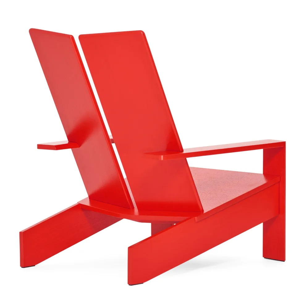 Cheap AD11 Outdoor Lounge Chair Red In Stock | Outdoor Furniture
