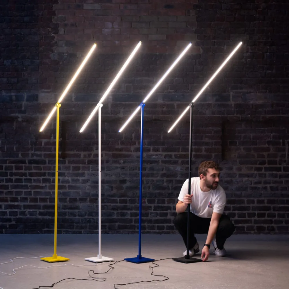 Cheap Axis Floor Lamp Blue Lighting | Get It In Time For Christmas