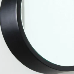 Best Biseau Wall Mirror 30cm Black In Stock | Bedroom Furniture