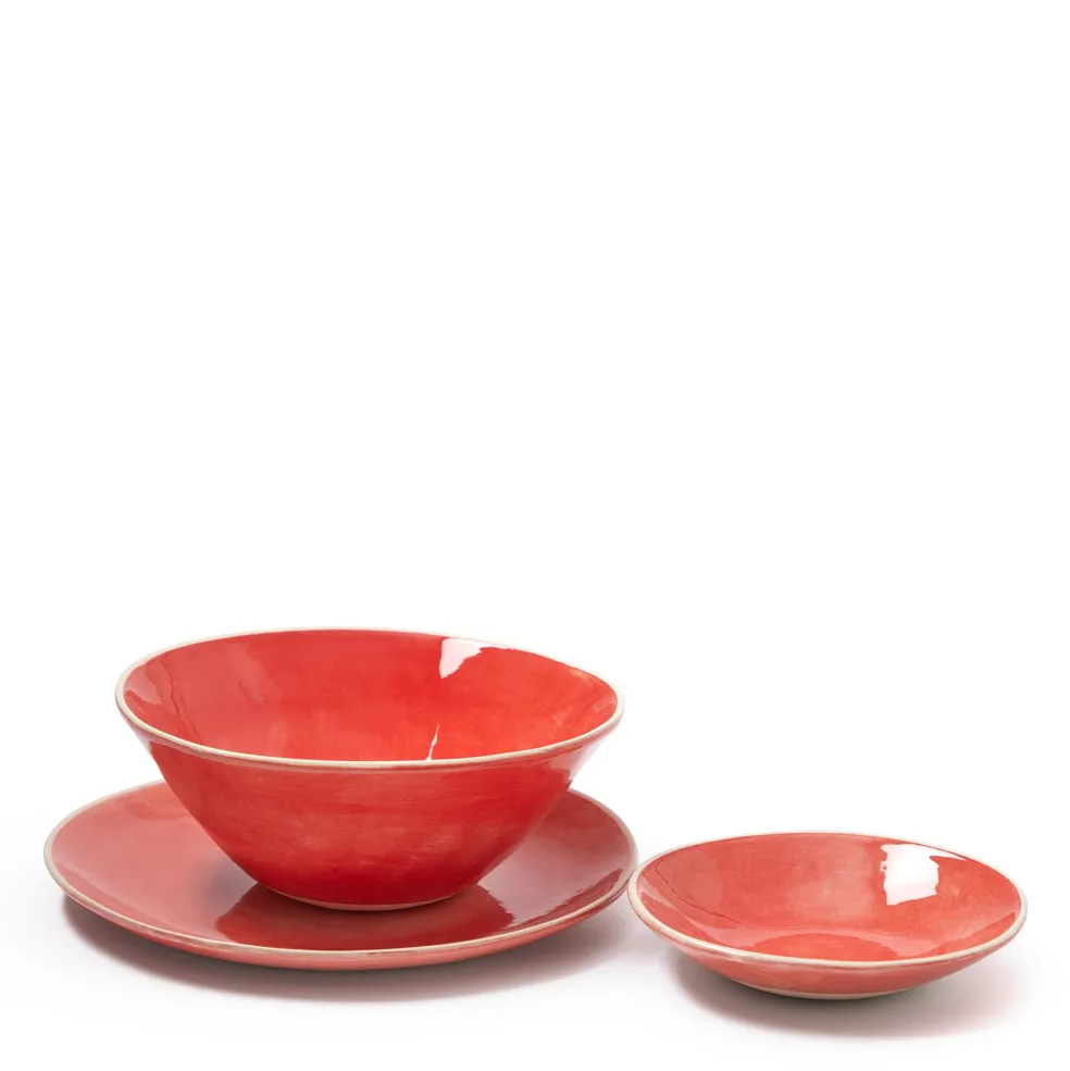 Flash Sale Brights Side Plate Red Bowls & Plates | Table Settings