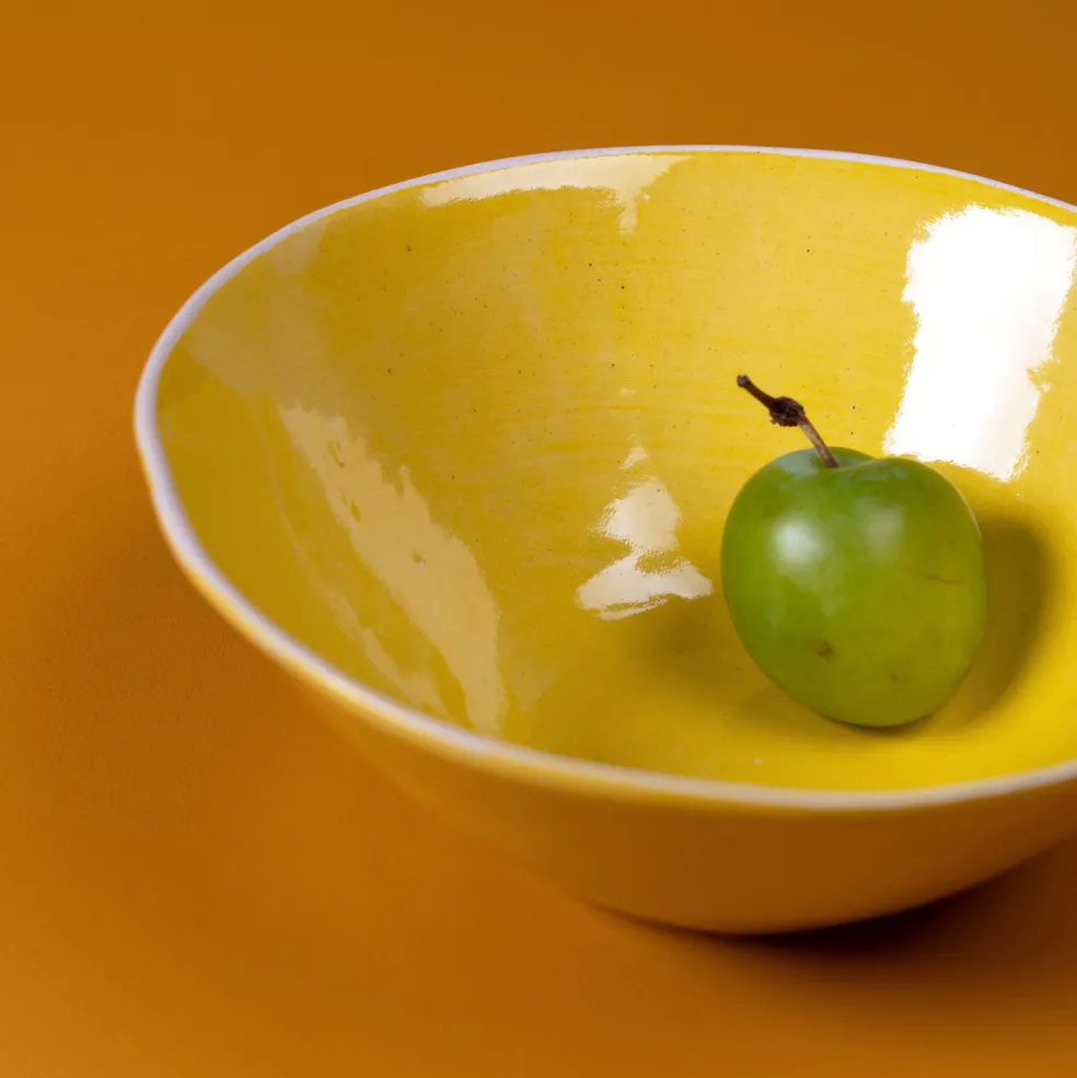 Discount Brights Soup Bowl Yellow Bowls & Plates | Table Settings