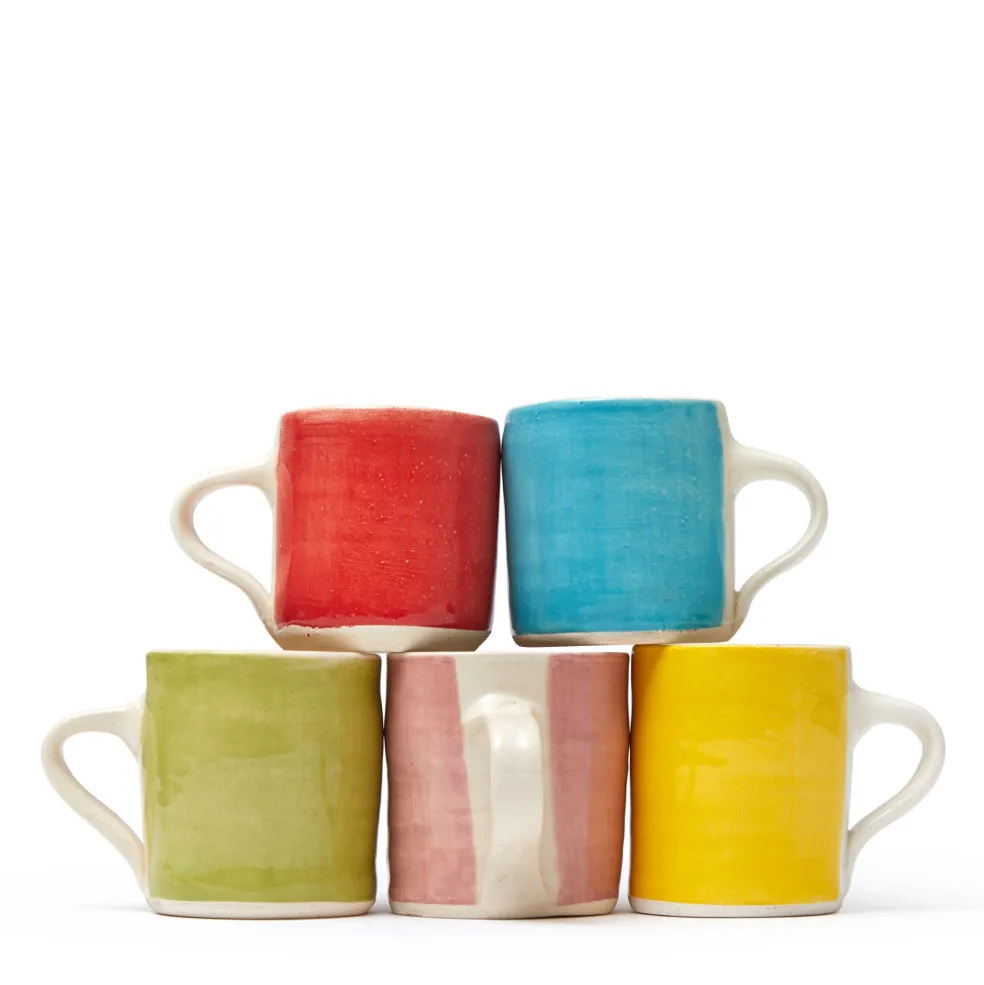 Clearance Brights Straight Espresso Cup Turquoise Mugs, Cups & Jugs | Table Settings