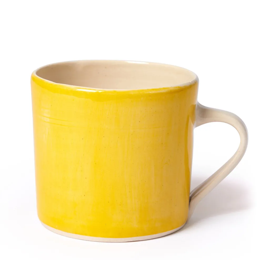 Clearance Brights Straight Mug Yellow Mugs, Cups & Jugs | Gifts Under £50