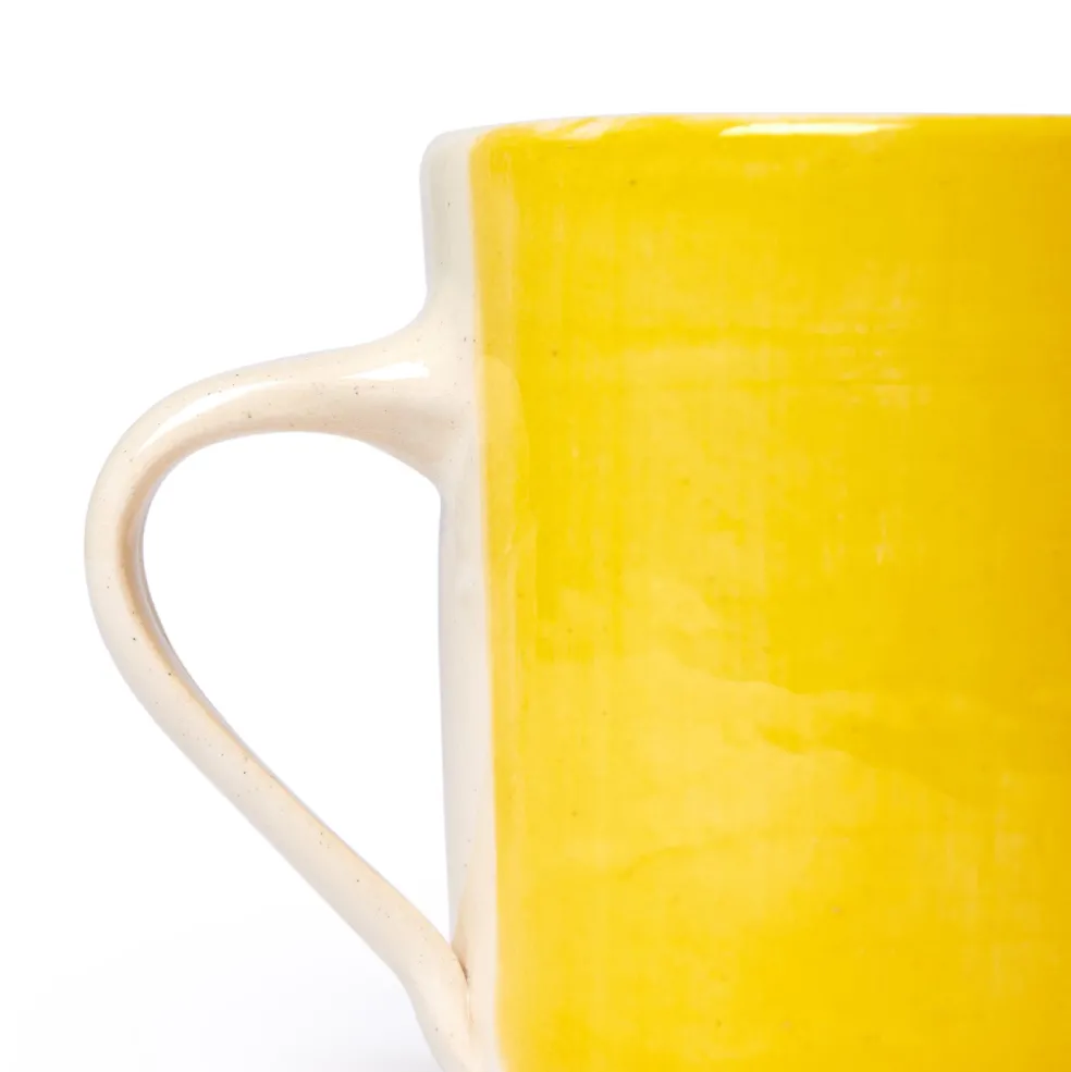 Clearance Brights Straight Mug Yellow Mugs, Cups & Jugs | Gifts Under £50