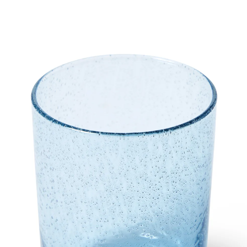 Shop Bubble Tumbler Blue Glassware