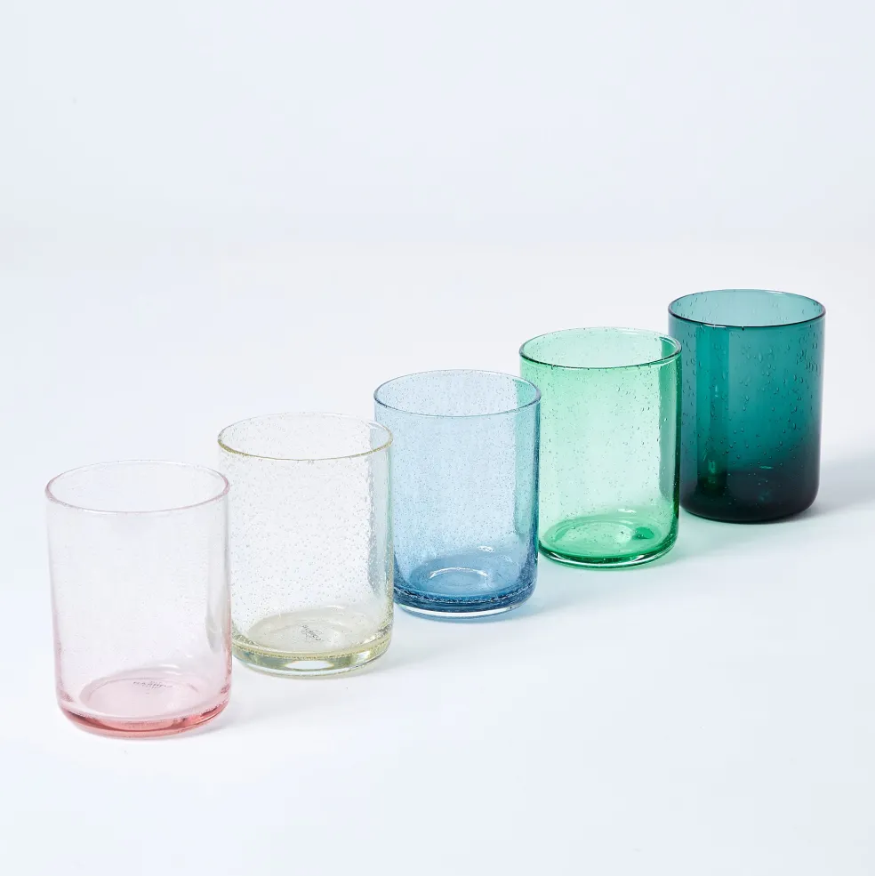 Shop Bubble Tumbler Blue Glassware