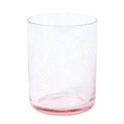 New Bubble Tumbler Pink Glassware