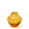 Cheap Bud Vase Fluted Amber 10cm Vases | Gifts For Home