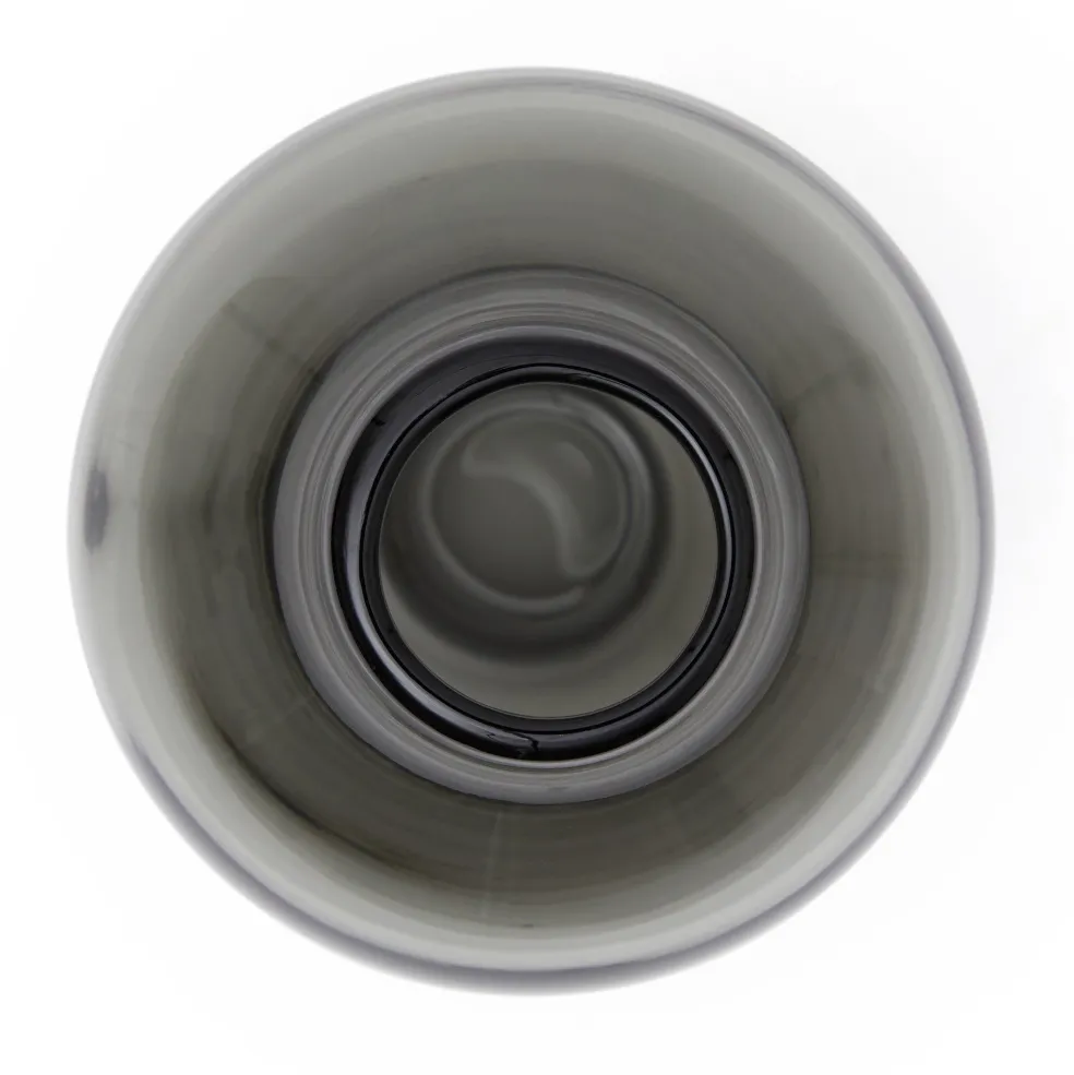 Cheap Bud Vase Fluted Smoke 13cm Vases | Gifts For Home
