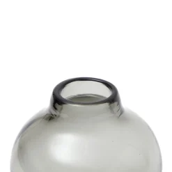 Cheap Bud Vase Fluted Smoke 13cm Vases | Gifts For Home