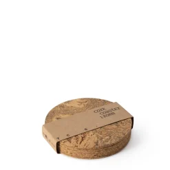 Cheap Cork Round Coaster 12cm (Set of 6) Placemats & Coasters | Table Settings