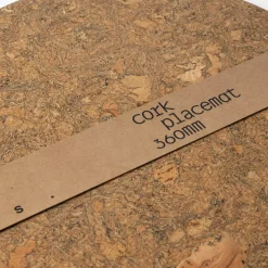 Cheap Cork Round Placemat 36cm (Set of 4) Placemats & Coasters | Table Settings