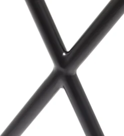 Flash Sale Cross Leg Armchair Alpaca Velvet Ink In Stock | Chairs, Stools & Benches