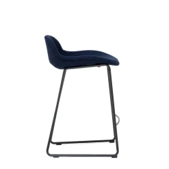 Best Cross Leg Counter Stool Riso Boucle Midnight In Stock | Chairs, Stools & Benches