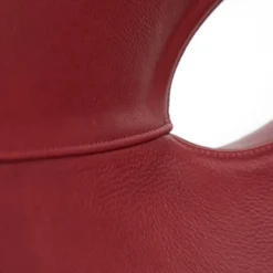 Best Cross Leg Lounge Chair Tosca Leather Oxblood Chairs, Stools & Benches