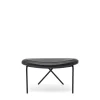 Discount Cross Leg Ottoman Tosca Leather Black In Stock | Chairs, Stools & Benches