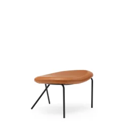 Online Cross Leg Ottoman Tosca Leather Cognac Chairs, Stools & Benches