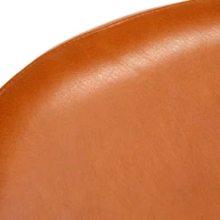 Online Cross Leg Ottoman Tosca Leather Cognac Chairs, Stools & Benches