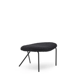 Cheap Cross Leg Ottoman Wilbur Alpaca Blend Ink Chairs, Stools & Benches