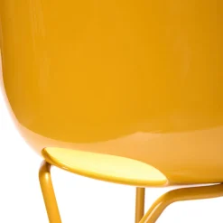 Clearance Cross Leg Side Chair - Gloss - Saffron Chairs, Stools & Benches