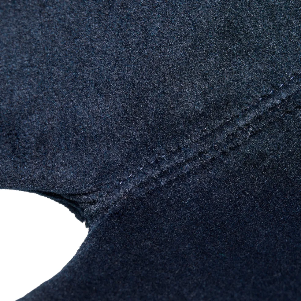 Flash Sale Cross Leg Side Chair Alpaca Velvet Ink In Stock | Chairs, Stools & Benches