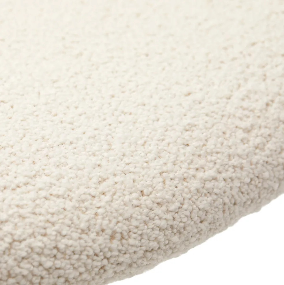 Clearance Cross Leg Side Chair Riso Boucle Snow In Stock | Chairs, Stools & Benches