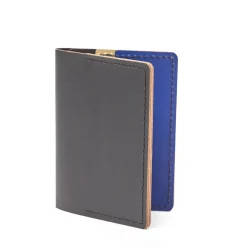 Store Cuero Double Card Holder Black, Sand & Blue Gifts Under £50