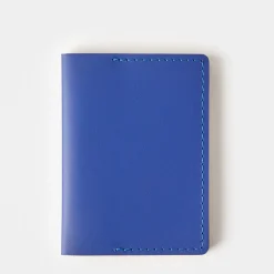 Outlet Cuero Double Card Holder Blue, Red & Petrol Gifts Under £50