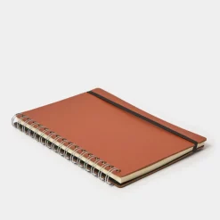 Store Cuero Two Tone A5 Notebook Tan & Black Gifts Under £50