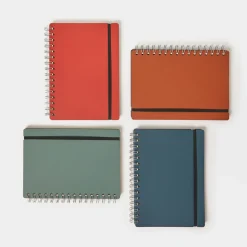 Discount Cuero Two Tone A5 Notebook Petrol & Pink Gifts Under £50