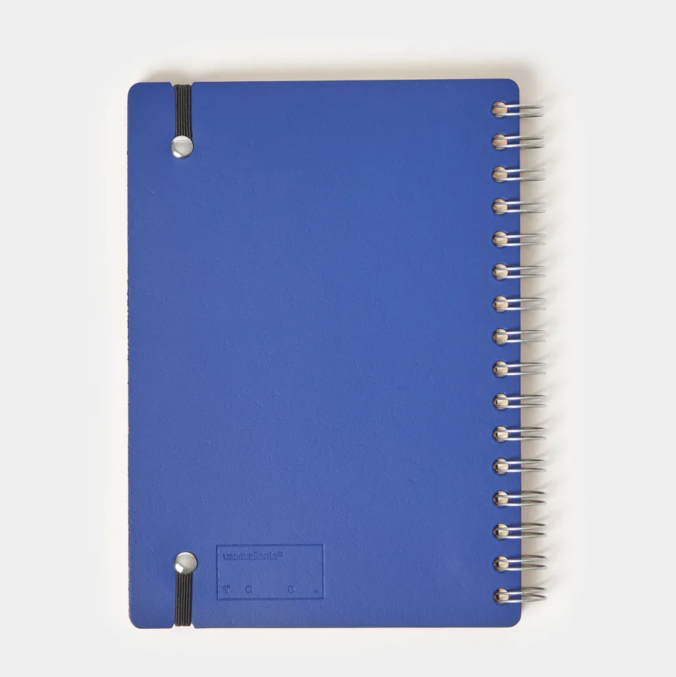 Clearance Cuero Two Tone A5 Notebook Blue & Red Gifts Under £50