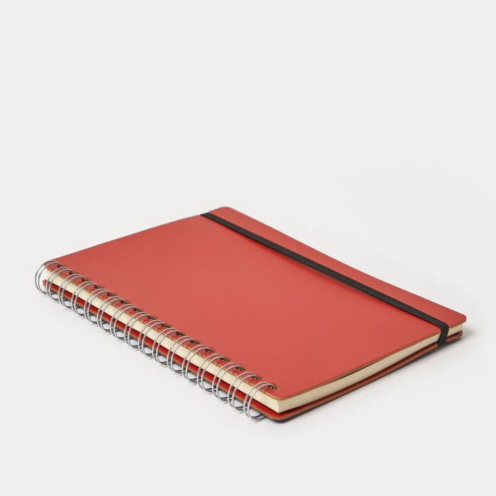 Clearance Cuero Two Tone A5 Notebook Blue & Red Gifts Under £50