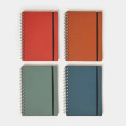 Clearance Cuero Two Tone A5 Notebook Blue & Red Gifts Under £50