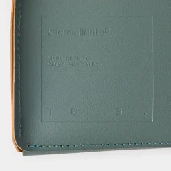 Best Cuero Two Tone A4 Paper Case Eucalyptus & Mustard Desk Accessories | Luxury Gifts