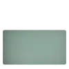 Shop Cuero Two Tone Desk Mat Eucalyptus & Mustard Desk Accessories | Gifts Under £50