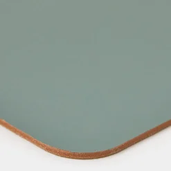 Shop Cuero Two Tone Desk Mat Eucalyptus & Mustard Desk Accessories | Gifts Under £50