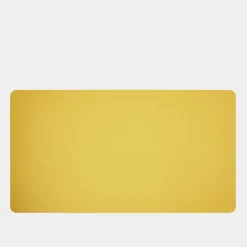 Shop Cuero Two Tone Desk Mat Eucalyptus & Mustard Desk Accessories | Gifts Under £50