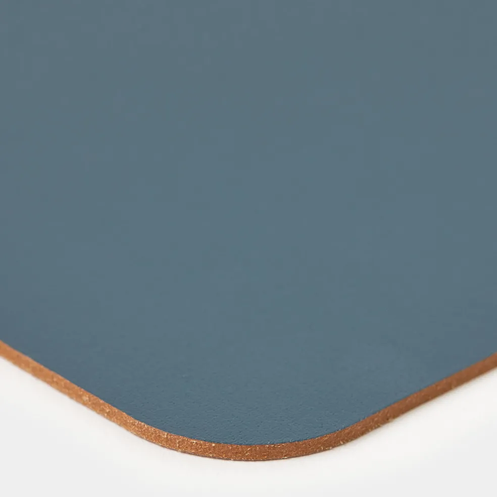 Outlet Cuero Two Tone Desk Mat Petrol & Pink Desk Accessories | Gifts Under £50