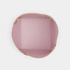 Online Cuero Two Tone Desk Tidy Petrol & Pink Desk Accessories | Gifts Under £50