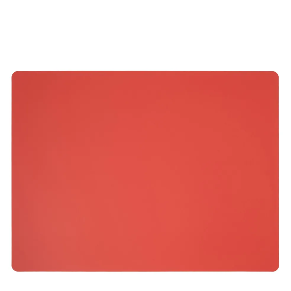 Clearance Cuero Two Tone Rectangular Leather Placemat 30 x 40cm Placemats & Coasters | Table Settings