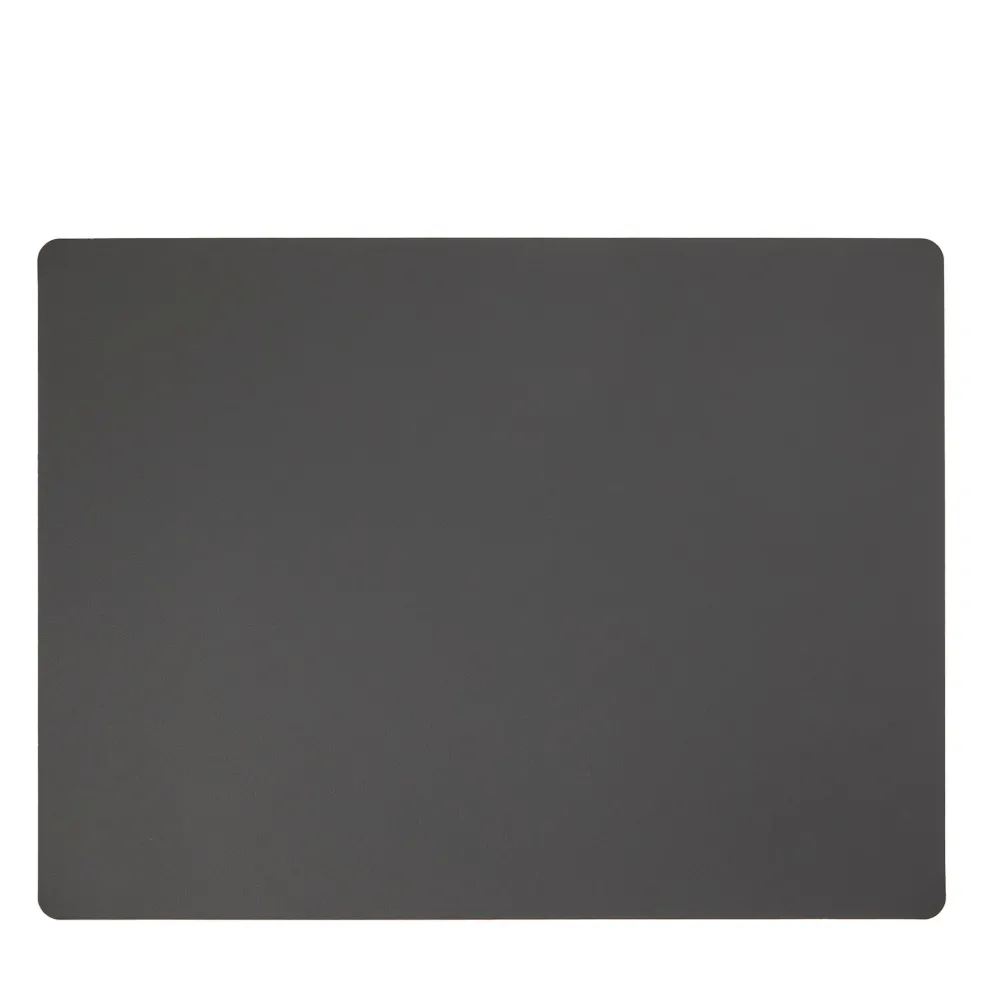Clearance Cuero Two Tone Rectangular Leather Placemat 30 x 40cm Placemats & Coasters | Table Settings