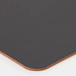 Clearance Cuero Two Tone Rectangular Leather Placemat 30 x 40cm Placemats & Coasters | Table Settings