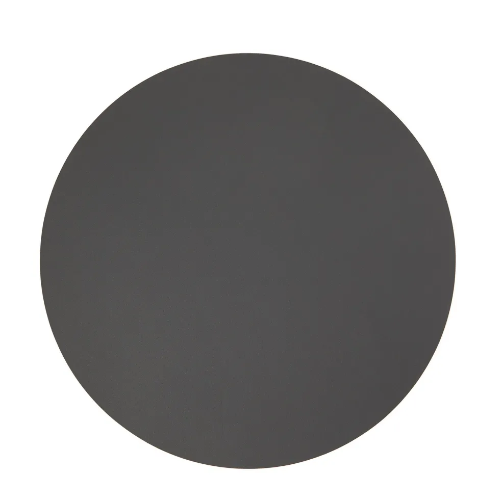 Fashion Cuero Two Tone Round Leather Placemat 36cm Placemats & Coasters | Table Settings
