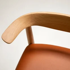 Discount Delta Chair Tan Leather & Oak In Stock | Chairs, Stools & Benches