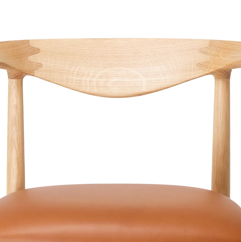 Flash Sale Delta Counter Stool Tan Leather & Oak In Stock | Chairs, Stools & Benches