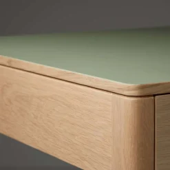 Online Domus 2-Drawer Desk Oak In Stock | Desks