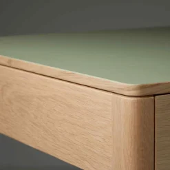 Online Domus 2-Drawer Desk Oak In Stock | Desks
