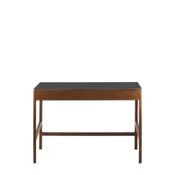 Hot Domus 2-Drawer Desk Walnut In Stock | Desks